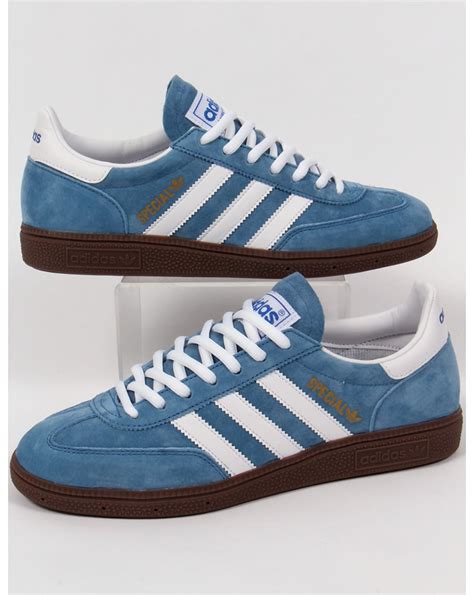 adidas blue handball spezial trainers|adidas originals spezial trainers.